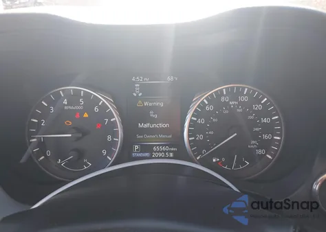 2021 Infiniti Q50 Red Sport 400 z USA, uszkodzony, nr VIN JN1FV7DP8MM850388